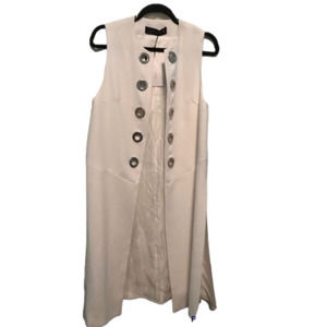 𝅺NEW Zara Women Long White Vest